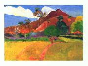 Paul Gauguin Tahitian Landscape China oil painting reproduction